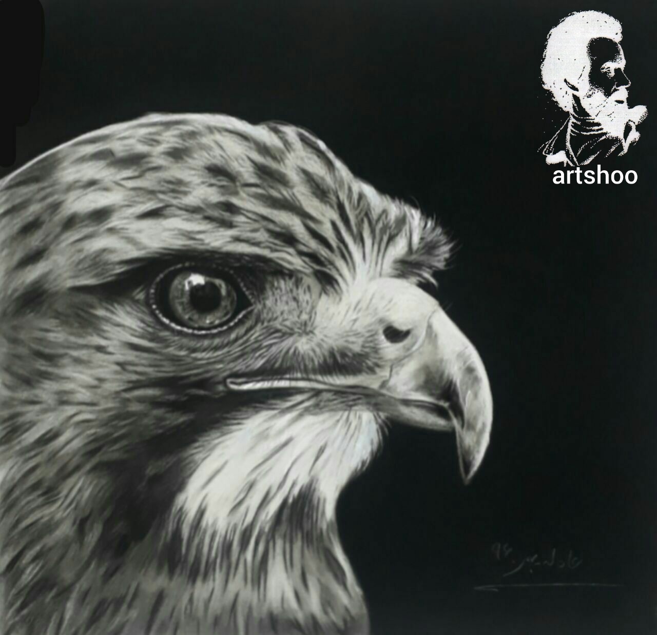 نقاشی سیاه قلم